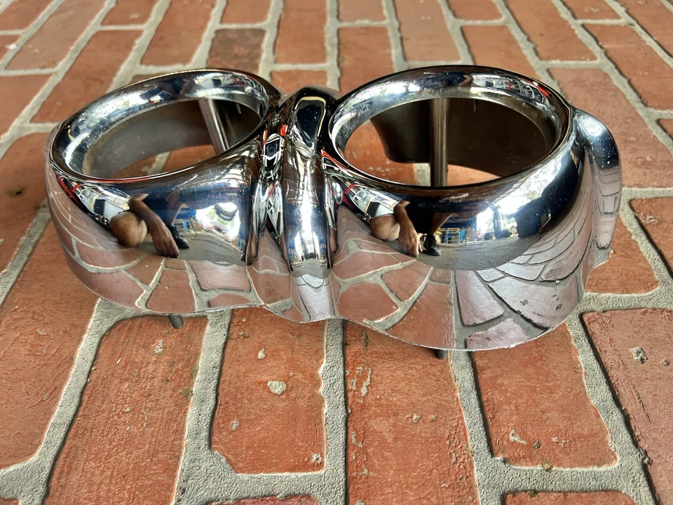 Chevrolet Bel Air/Biscayne/Impala 1958 luz de estacionamiento bisel izquierdo conductor izquierdo derecho Foto 4 de 4