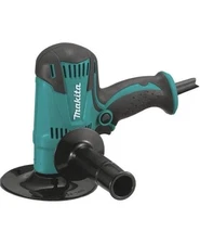 Makita 5” Corded Lightweight Compact Disc Sander with Disc, Pad & Side Handle