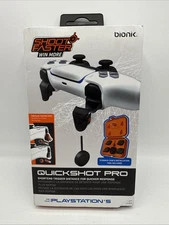 Bionik BNK-9059 PS5 QuickShot Pro - Custom Trigger Stops - Fast Shooter Triggers