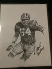 Dave Wilcox SF 49ers Signed 9 x 11”  Print - AUTOGRAPHED!