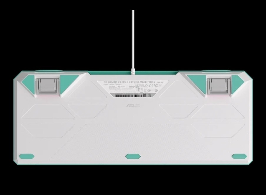 ASUS x Hatsune Miku TUF Gaming K3 Gen II RGB Mechanical Keyboard