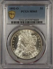 1892-O Morgan Silver Dollar PCGS MS65 $1