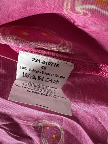 Frogbox. Tunika Bluse Minikleid Gr. 40 Pink Viscose - Bild 7 von 8