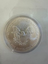 2009 United States US American Silver Eagle Bullion Coin .999 in capsule