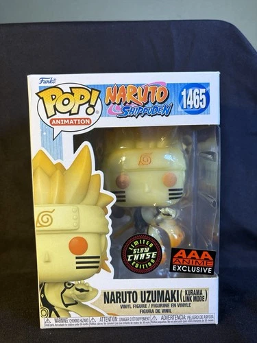 Funko Pop! Animation - Naruto Shippuden - Naruto Uzumaki GLOW CHASE - AAA Excl.