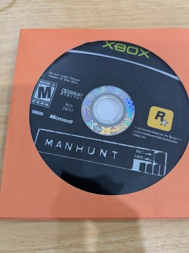 D1 Manhunt XBOX Original Resurfaced Disc Only