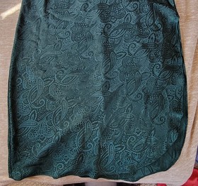 NWOT Vintage California Dynasty Dark Green Long Strappy Nightie Size Small