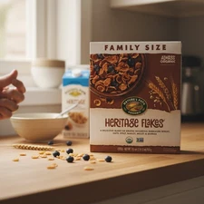 Nature'S Path Organic Heritage Flakes Cereal, 2 Lbs. Earth Friendly Package (Pac