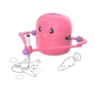 Interactive Educational Drawing Robot for Kids - Montessori Learning Toy with...