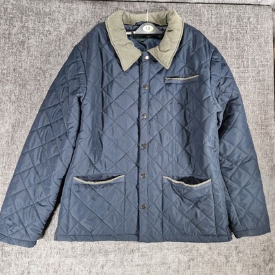 Country Wear By Stormafit Navy Mantel Herren Größe L P2P 20 Inch