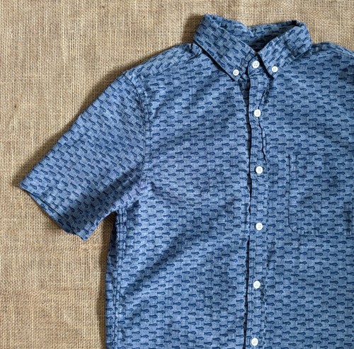 Camisa Murray Para Hombres Vineyard Vines Azul Ballena Abotonada Calce Ajustado XS Preppy Costera - Imagen 2 de 6