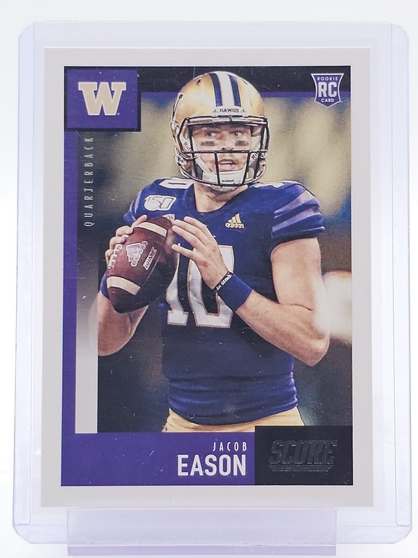 JACOB EASON 2020 SCORE ROOKIE RC #354 FOOTBALL WASHINGTON Q7183