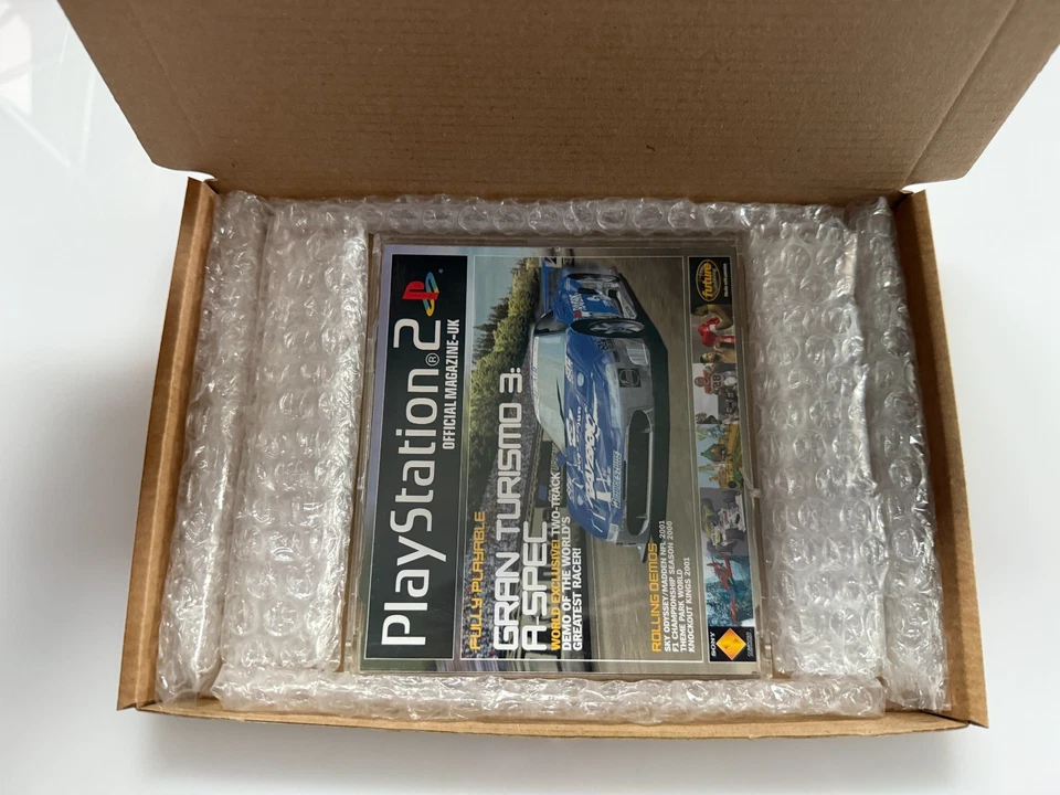 OPS2M Demo 5 05 Gran Turismo 3 A Spec PS2 March 2001 - UK PAL VGC CIB - Tracked - Image 3 of 4