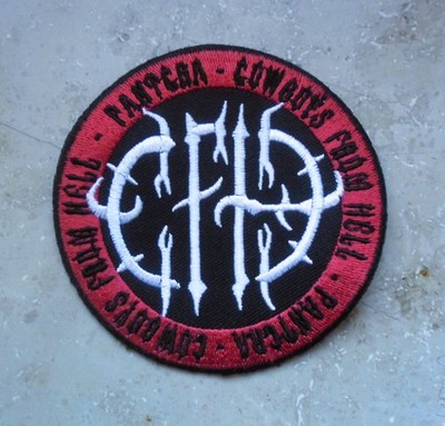PANTERA - COWBOYS FROM HELL --PATCH / AUFNÄHER -- GROOVE METAL / TRASH METAL