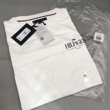 Tommy Hilfiger Mens Logo New York 1985 Regular Fit T-shirt Size XL White New