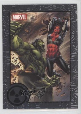 2013 Marvel Greatest Battles Hulk Red She-Hulk The Incredible vs She- #25 2rz