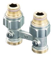 Oventrop Zb-Absperrverschraubung Multiflex F Weichdichtend G ½ Ag X G ¾ Ag...