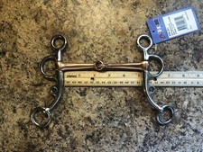 5  Argentine Horse Bit Copper Mouth Stainless Steel 261