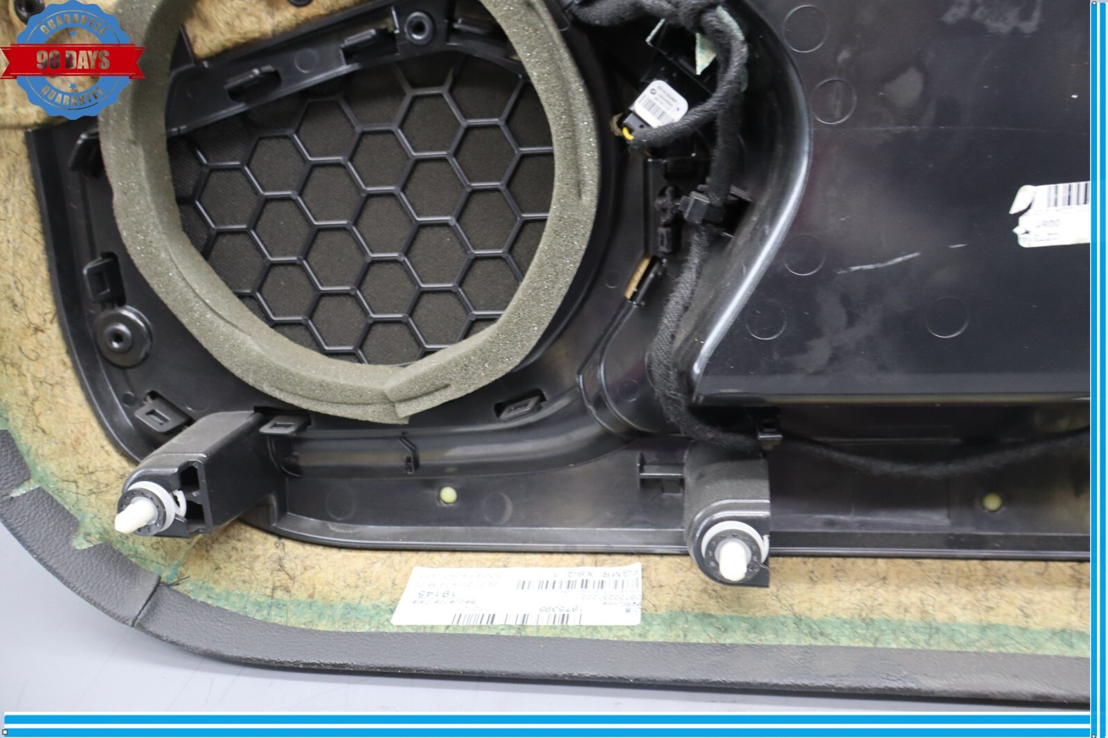 14-17 Maserati Ghibli Front Left Side Interior Door Panel Assembly Black Oem