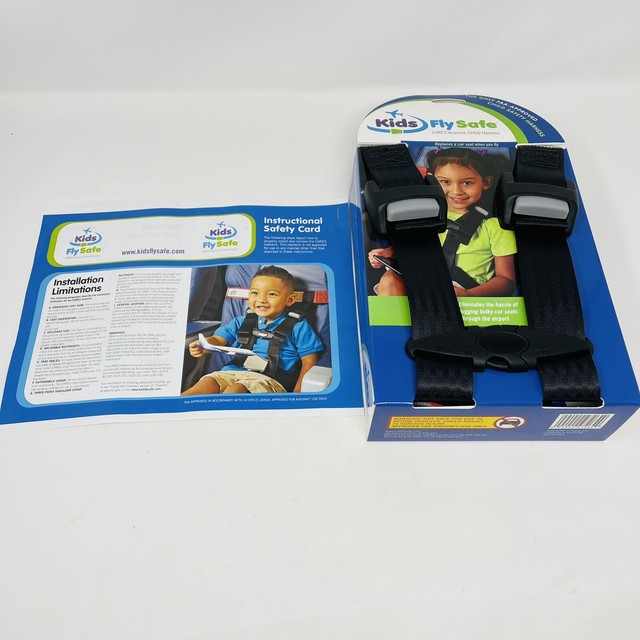 Child Airplane Travel Harness Cares Safety Restraint System Only FAA