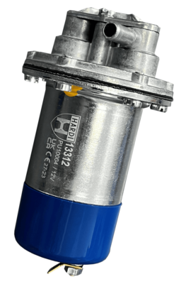 Pompa Benzina Hardi 13312 - 12 Volt, Portata 60-80L/H, Per Motori Fino A 60 CV - Foto 3