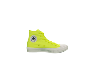 Scarpa Converse CTAS ll Hi Giallo Fluo Fosforescente Donna Uomo Sneakers  150157C | eBay