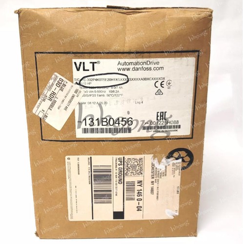 One New Danfoss FC-302P4K0T5E20H1XGXXXXSXXXXA0BXCXXXXDX 131B0456 Converter - Picture 2 of 3