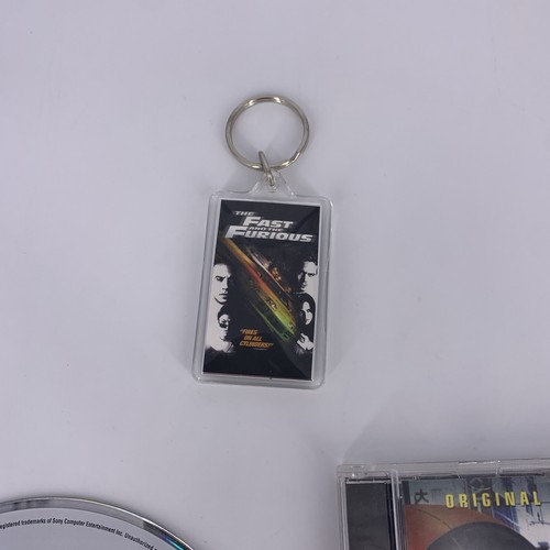 The Fast And The Furious Lot: Soundtrack, PS2 PlayStation 2 And Keychain Vintage - Picture 3 of 9