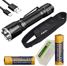 Fenix TK16 V2.0: 3100 Lumen Tactical Flashlight with USB Charging & Storage Case