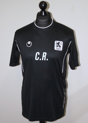 München 1860 Deutschland Teammitglied getragen Training Fußball Trikot Uhlsport Gr. M
