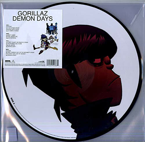 GORILLAZ - Demon Days (PICTURE DISC Vinyl 2LP) 2019 Europe