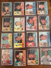 Billy Hoeft 1960 Topps Baseball Card (Sale Is For Card In Title) (6361)