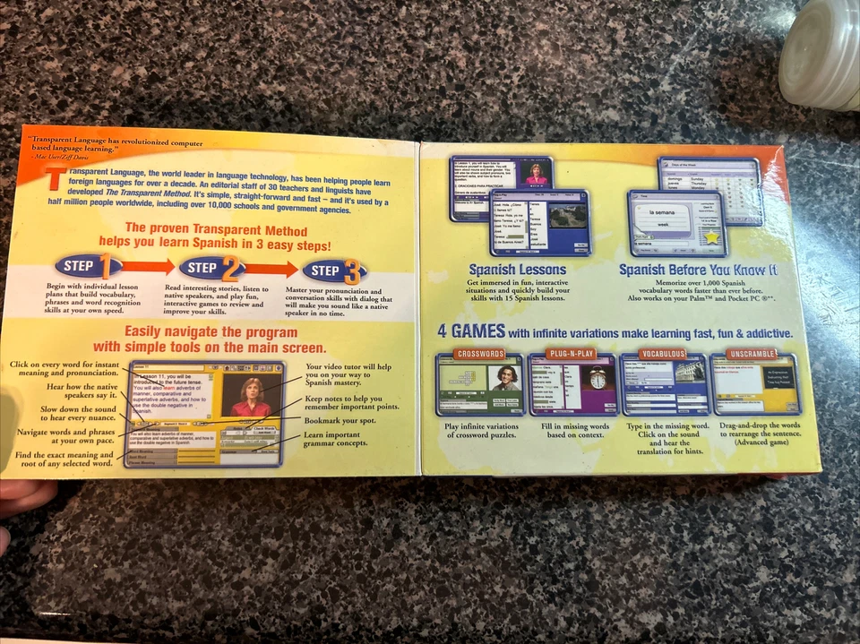 Encore Spanish Learning System, for Windows and Mac, 3 CD Set - Image 2 of 3