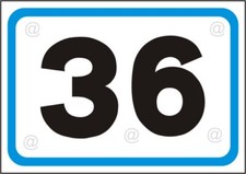 Numeri civici numero civico PER ESTERNO IN ALLUMINIO  stemma comune via A NORMA