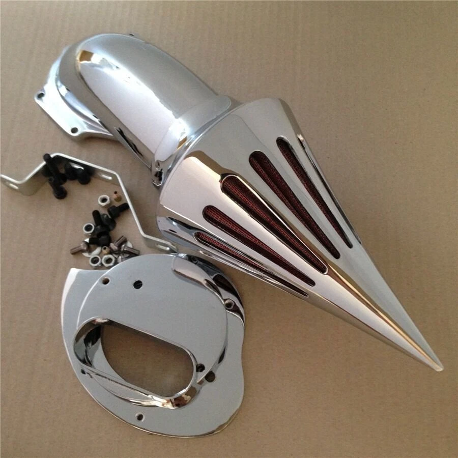 Комплекты воздухоочистителей Spike для Yamaha V-Star 1100 Dragstar XVS1100 1999-2012 ХРОМ - Изображение 2 из 4