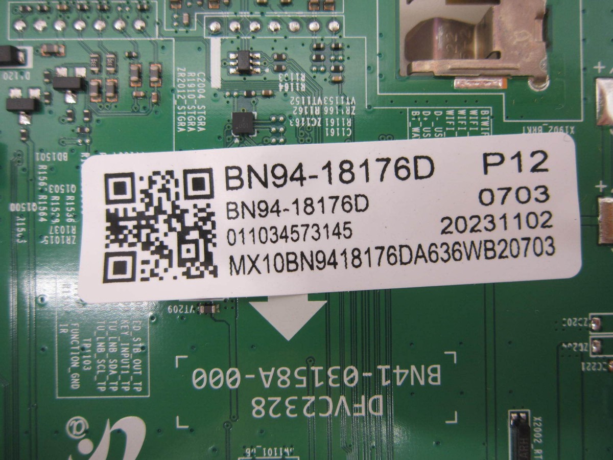 Samsung LH55QBCEBGCXGO Main Board BN94-18176D (BN41-03158A) | eBay