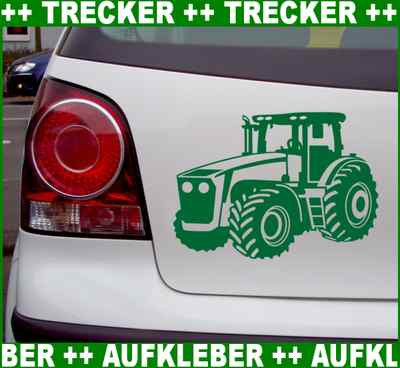 Samunshi Trecker Aufkleber Trekker   25 Farben 8 Größen  Sticker Vinyl