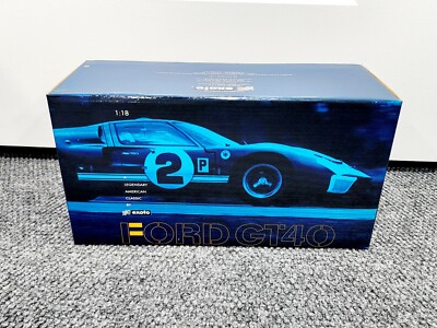 EXOTO 1966 FORD GT40 ROADSTER RLG19046 1/18 NEW IN BOX AMAZING