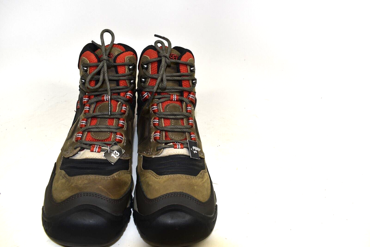 Keen Ridge Flex Mid Mens Size 10.5 Brown Waterproof Hiking Boots Shoes 1024914 1024914 KEEN Men main image 2
