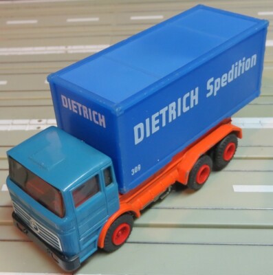 Faller AMS 480 ~~ Container Truck with Zinc Engine and 1 Container #EBS695