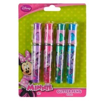Minnie Mouse Bowtique 4pk Glitter Pens on sale Minnie Mouse Bowtique 4pk Glitter Pens on sale