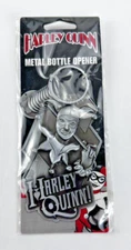 DC Comics Harley Quinn - Metal Bottle Opener NOS By ICUP Sealed Stocking stuffer