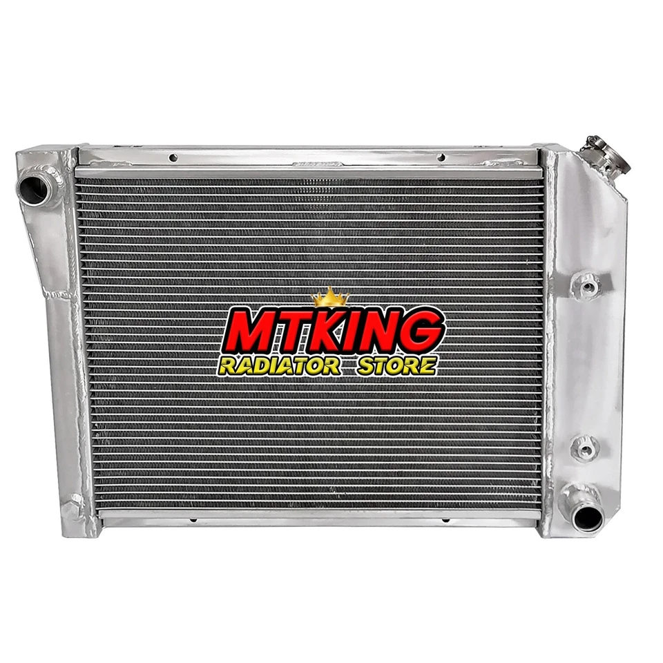 Radiador de aluminio para Chevy Nova 1970-1981 Camaro 1975-1987 El Camino 1968-1974 Foto 2 de 4