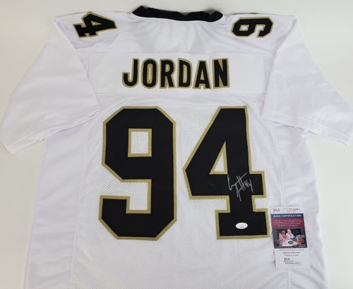 CAMERON JORDAN Signed New Orleans Saints Custom Jersey (JSA Basic COA) - Picture 3 of 5