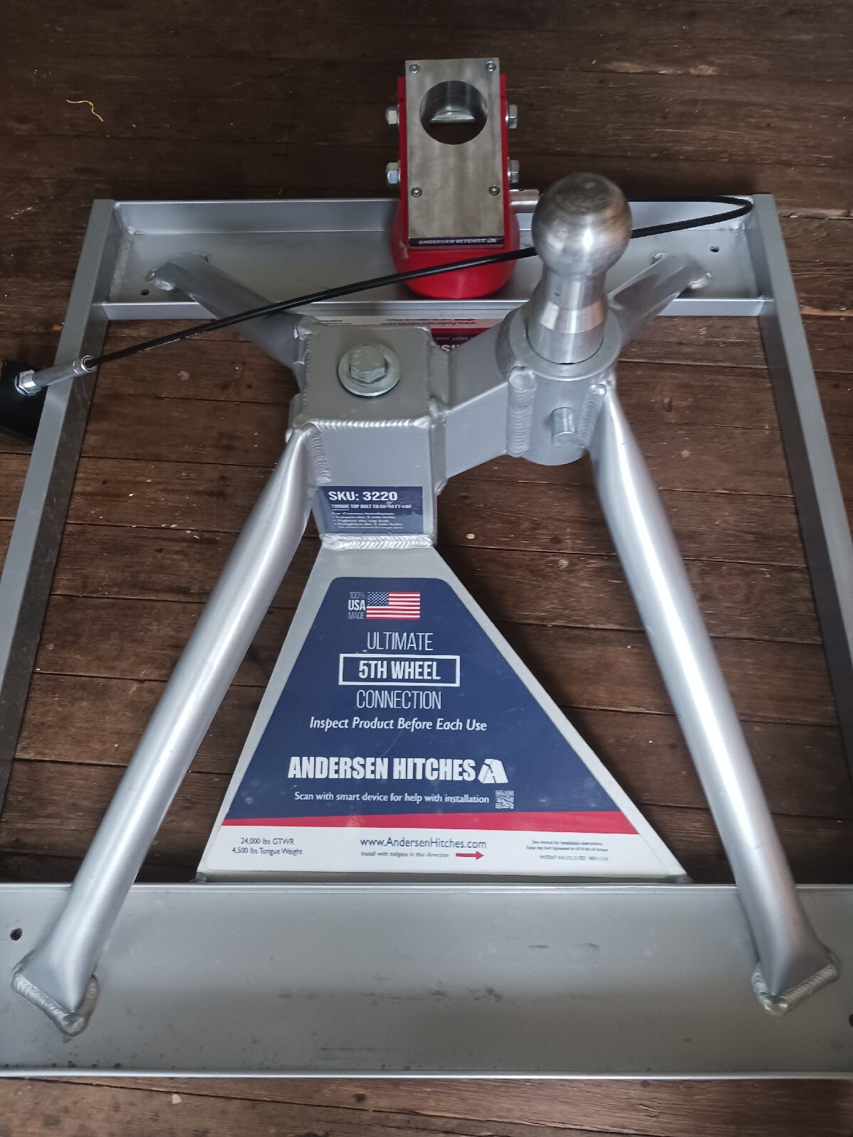 Andersen Ultimate 5th Wheel Connection Trailer Hitch w/Gooseneck Tripod Made USA eBay