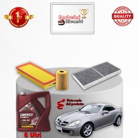 Inspektionskit Filter Und ÖL Mercedes R171 SLK 350 224KW 305CV Von 2008->
