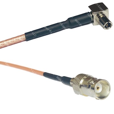 RG316 TS9 ANGLE MALE to BNC FEMALE RF Cable Rapid-SHIP LOT
