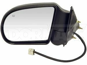 Left Heated Power Door Mirror Dorman 955-072 for Chevy S10 1999-2002
