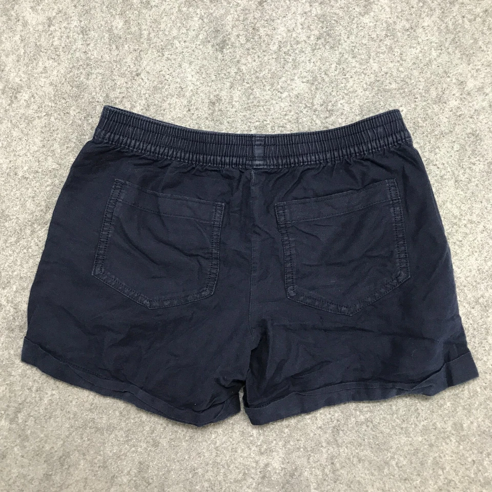 Pantalones Cortos Gap Niños Niñas Talla XXL Midi Tirar Elástico Cordón Cintura Suave Azul Foto 2 de 4