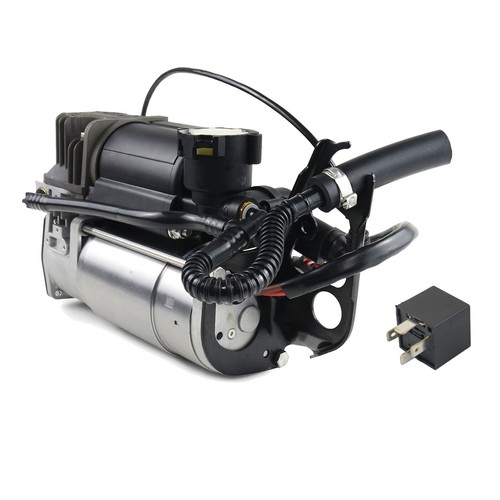 Air Suspension Compressor Pump & Relay for VW Touareg 7L Porsche 7L0616007A - Picture 2 of 5